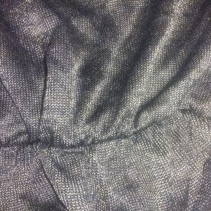 Crop top silky sweater material